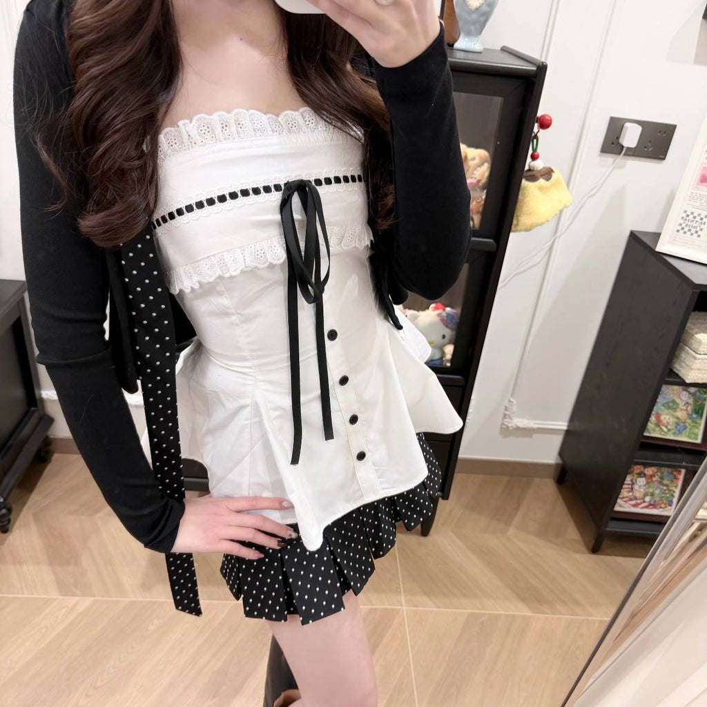 Black Long-Sleeve Set