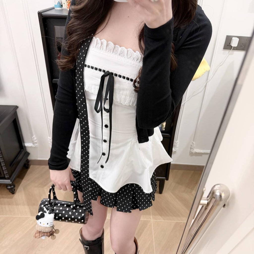 Black Long-Sleeve Set