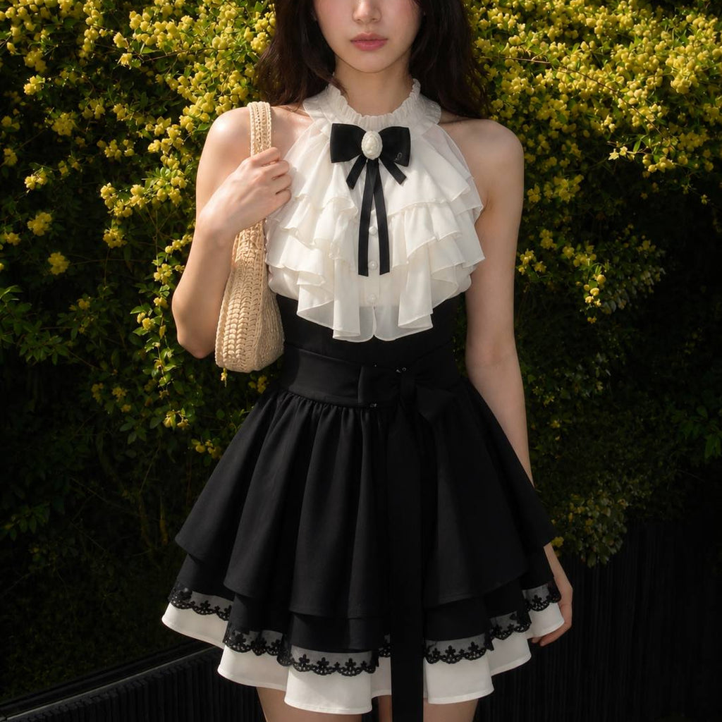 Halter-neck Dress