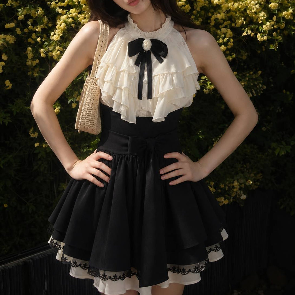 Halter-neck Dress