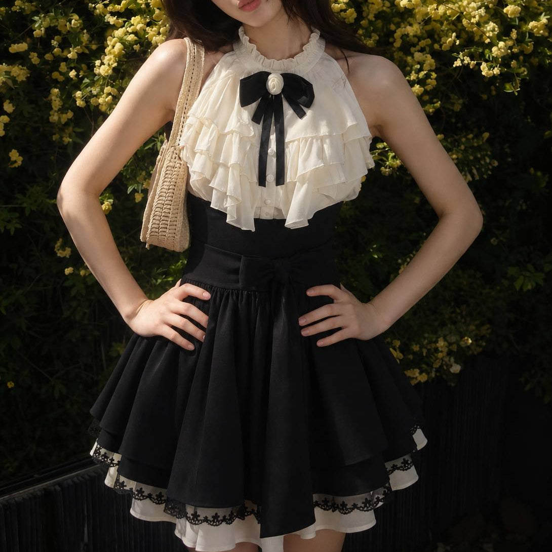 Halter-neck Dress