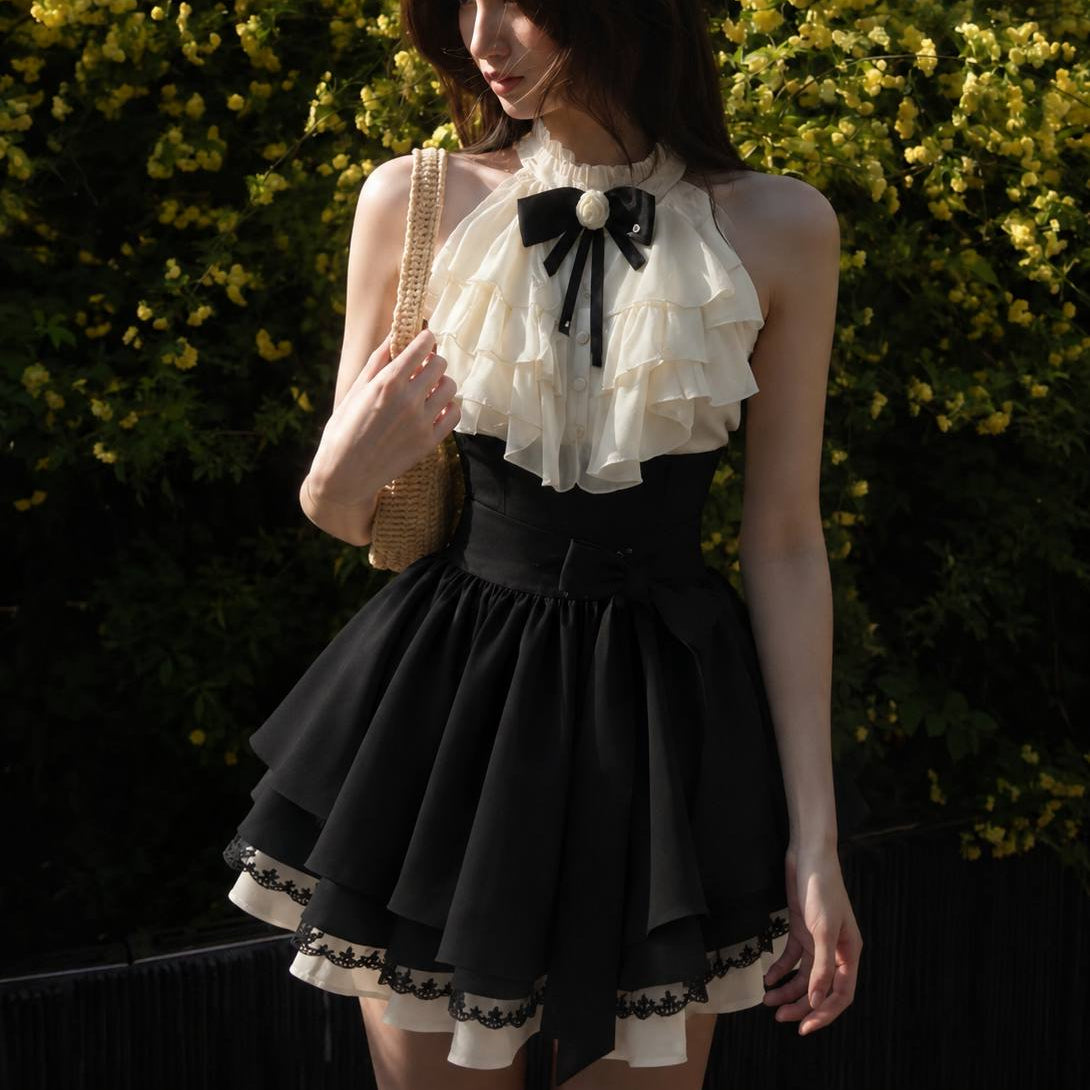Halter-neck Dress