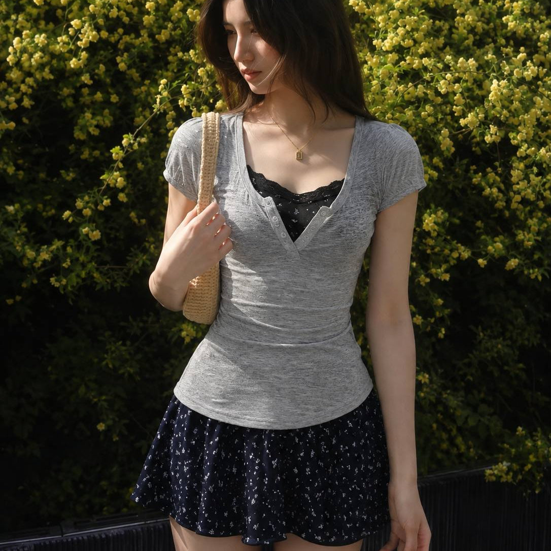 Navy Blue Floral