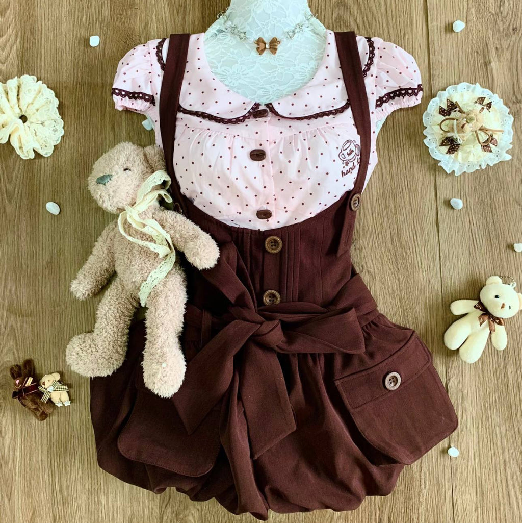 Polka-dot Doll-collar