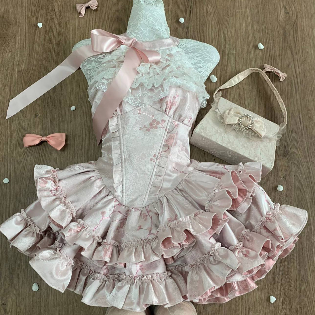 Elegant Princess Short Dress