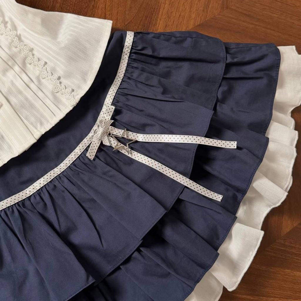 Navy Sailor Bow