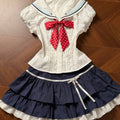Navy Sailor Bow