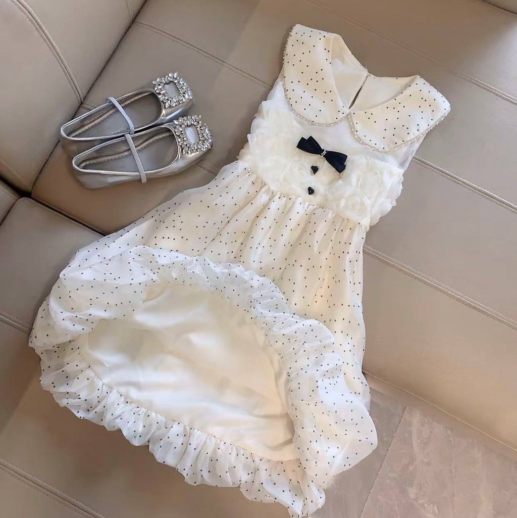 Tulle With Pearl And Bow