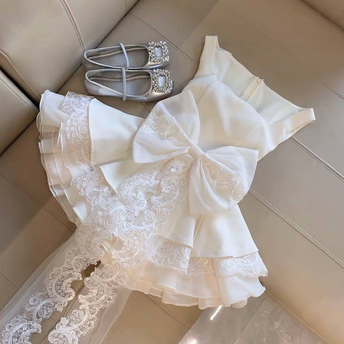 White dress