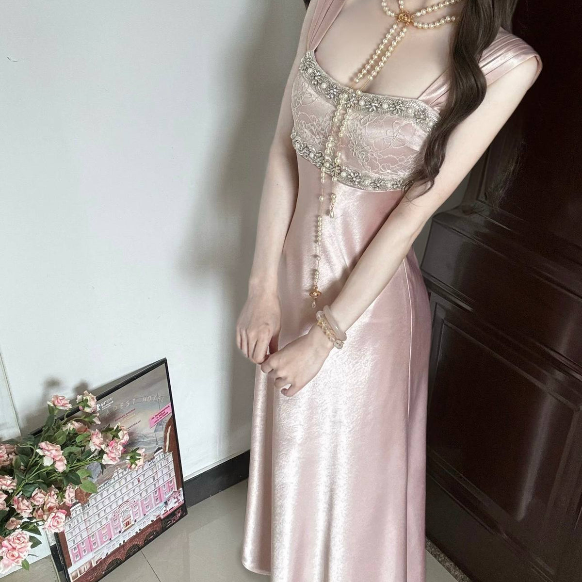 Square-neck Dress