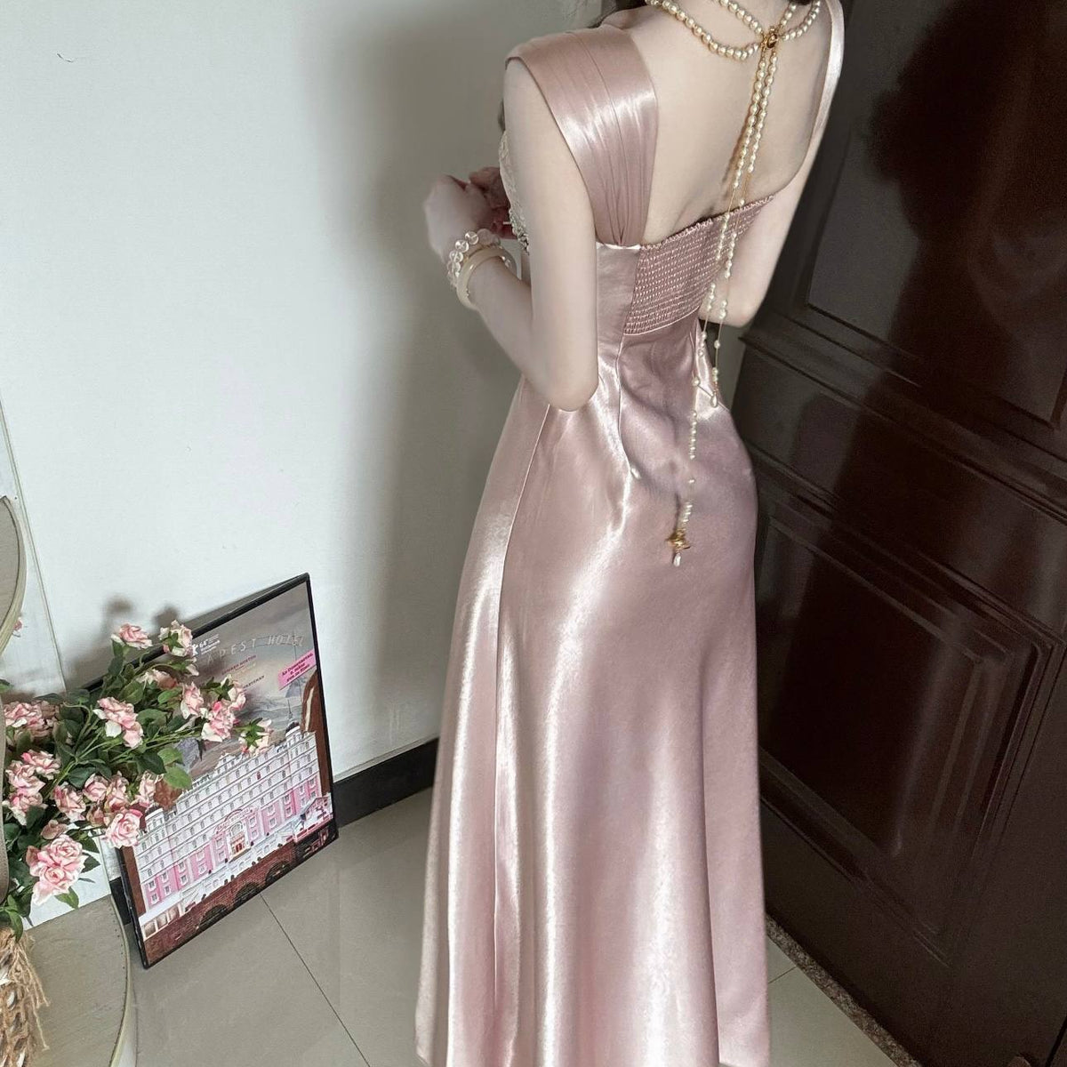 Square-neck Dress