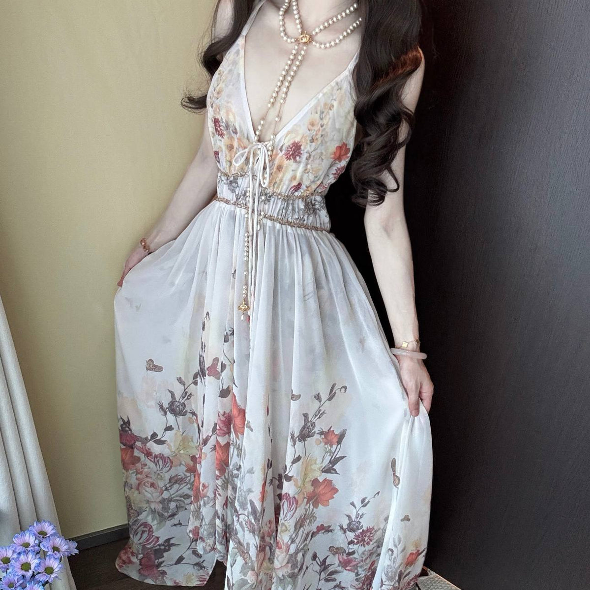Travel-style Vacation Vibe Chiffon