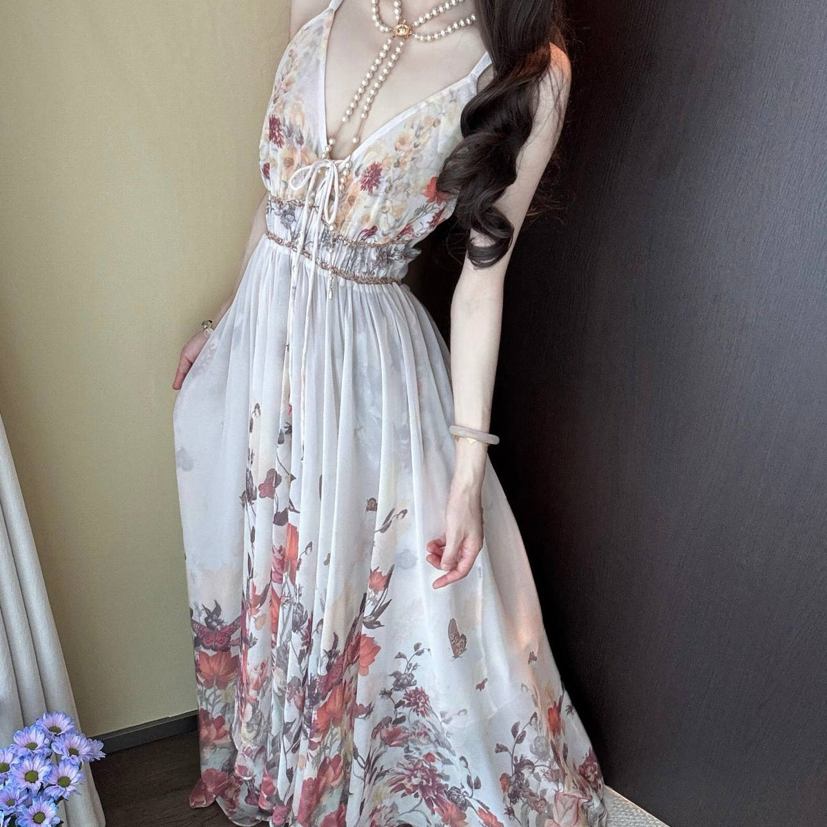Travel-style Vacation Vibe Chiffon