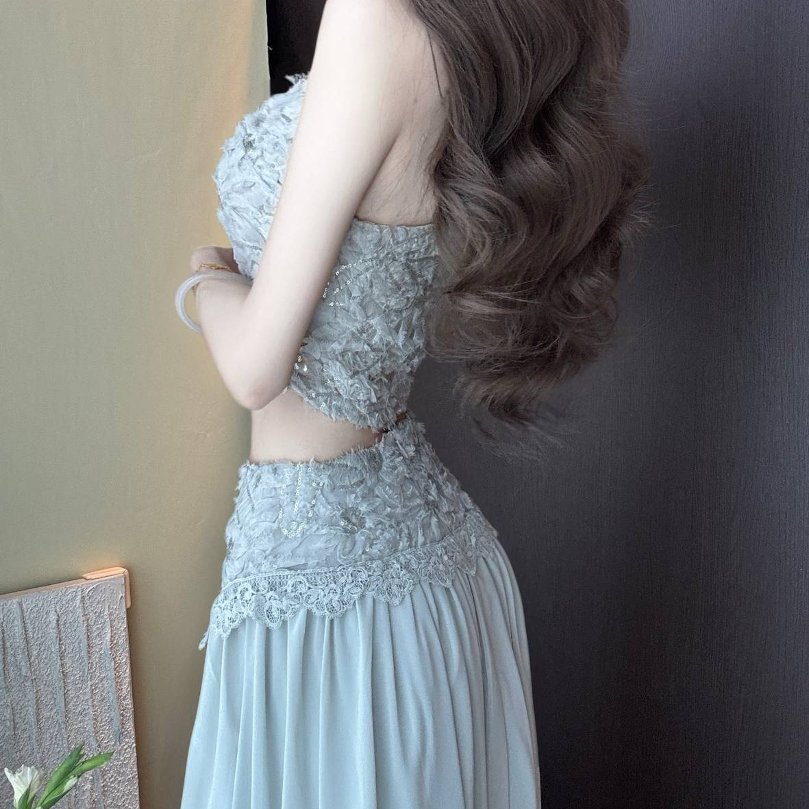 ElegantLace Top Dress