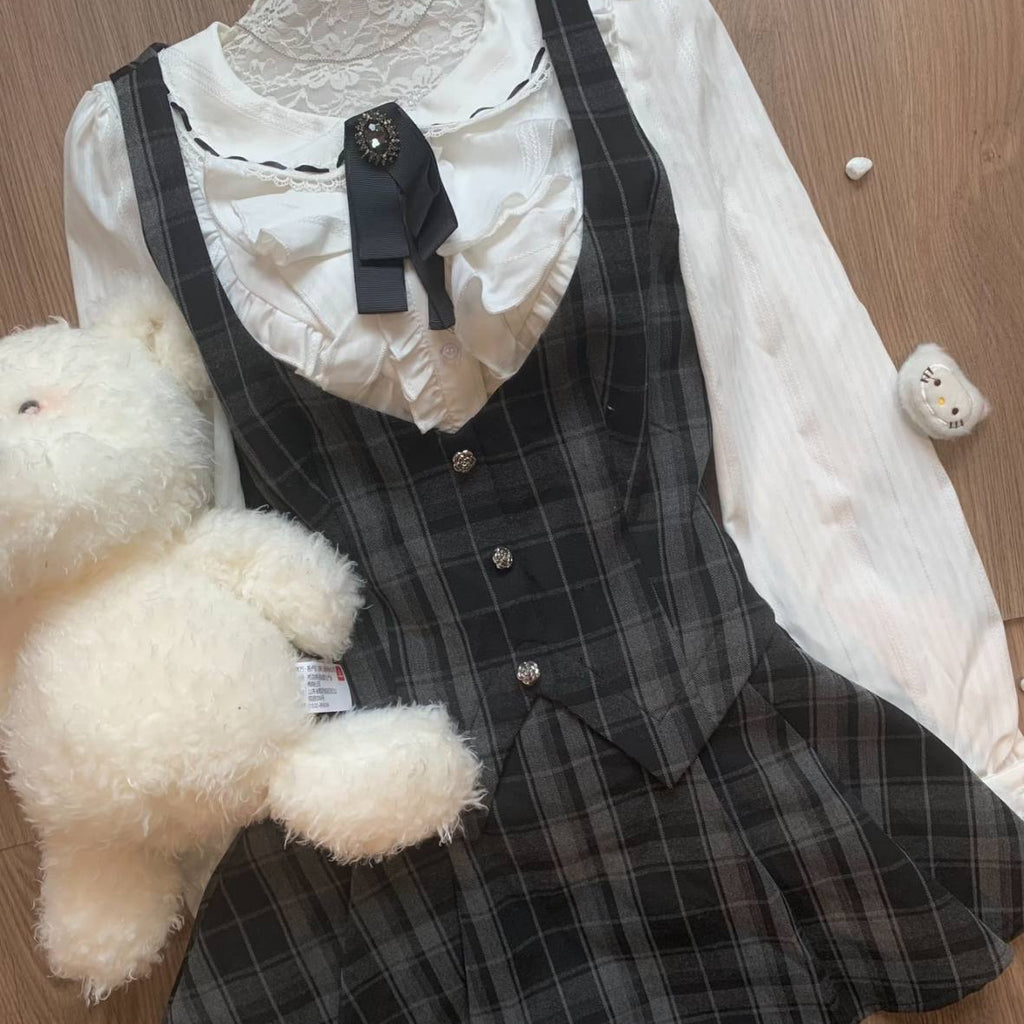 Uniform Pure temptation Blouse Set