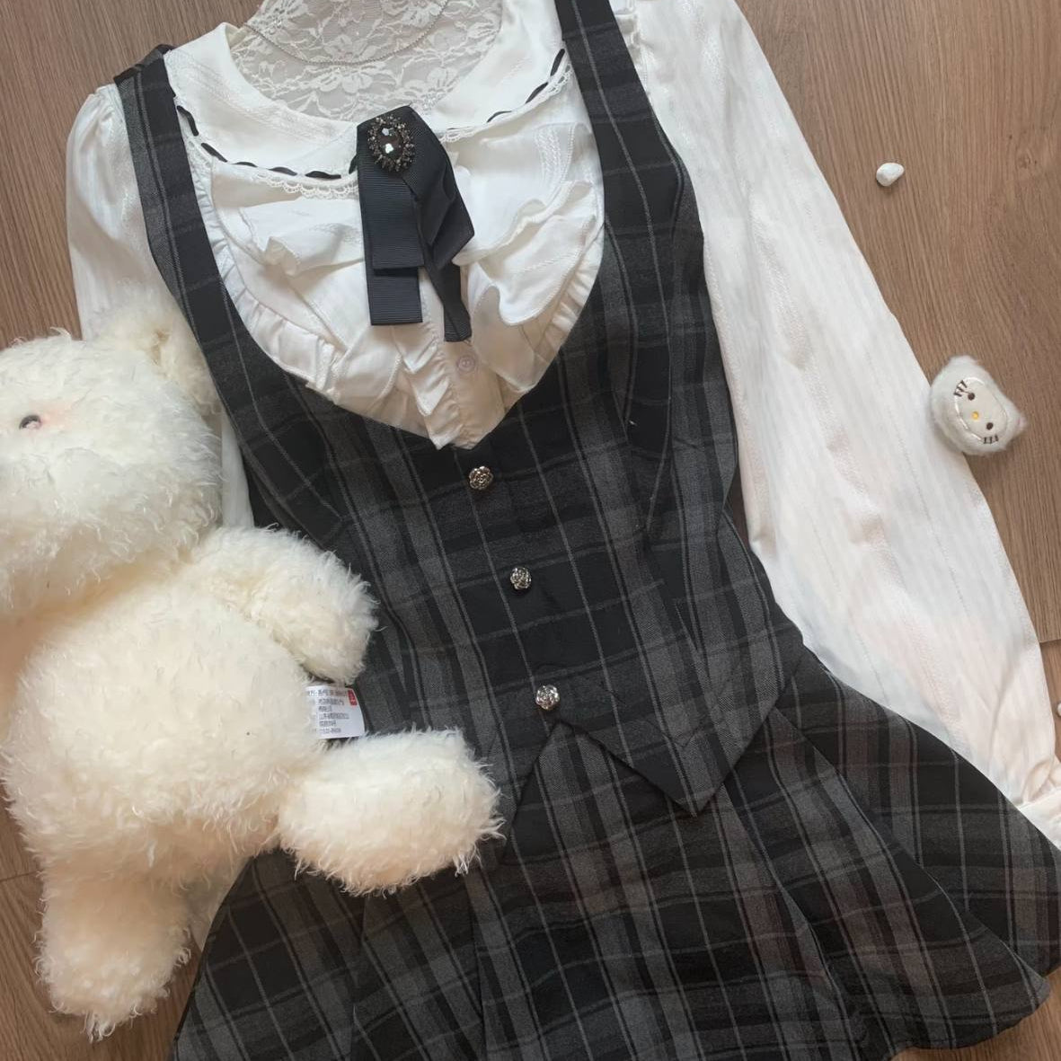 Uniform Pure temptation Blouse Set