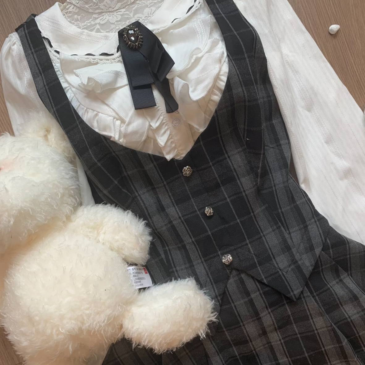 Uniform Pure temptation Blouse Set